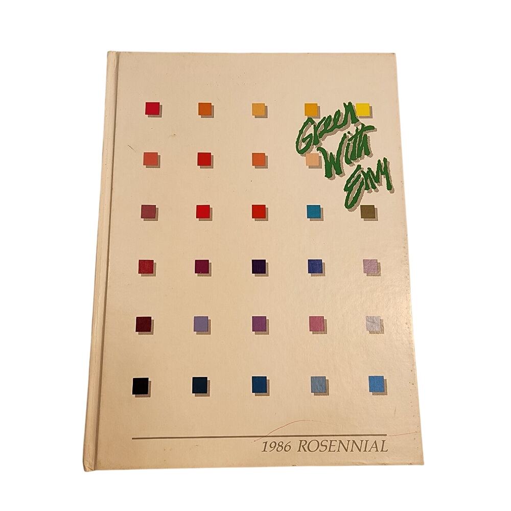 1986 New Castle Chrysler High School Yearbook New Castle Indiana IN - Rosennial